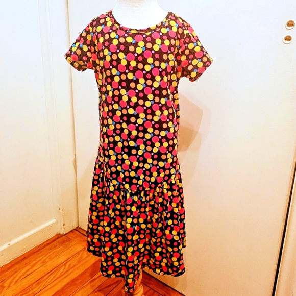 EUC | Dot Dot Smile | Colorful Dress | Twirl bottom attached skirt | Size: 7 - Picture 1 of 10